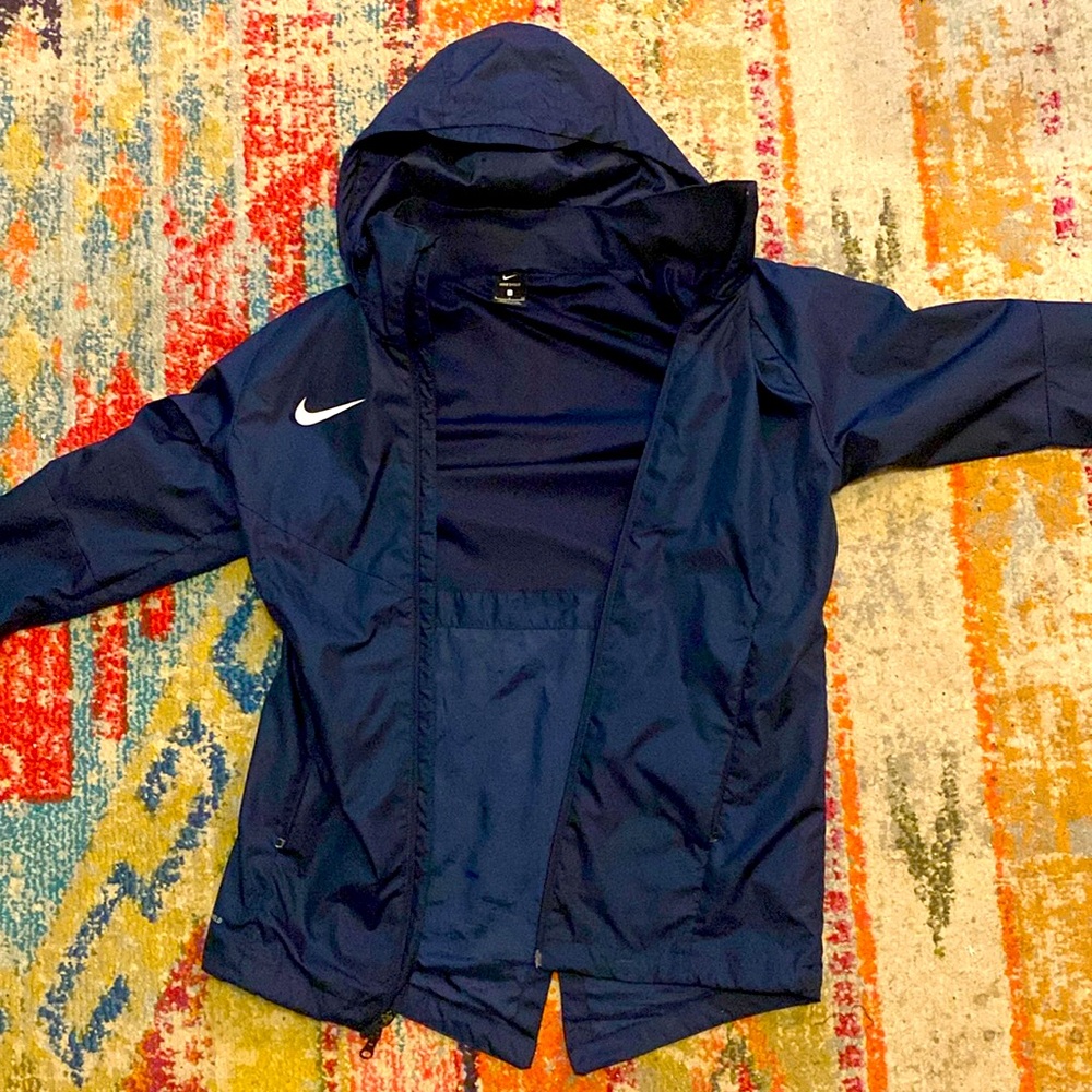 Nike Shield Academy 18 Hooded Jacket Navy
